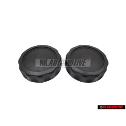 2x VW Original Boton Regulacion Negro - 171881671 041