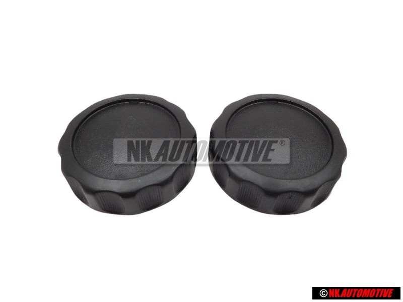 2x VW Original Boton Regulacion Negro - 171881671 041