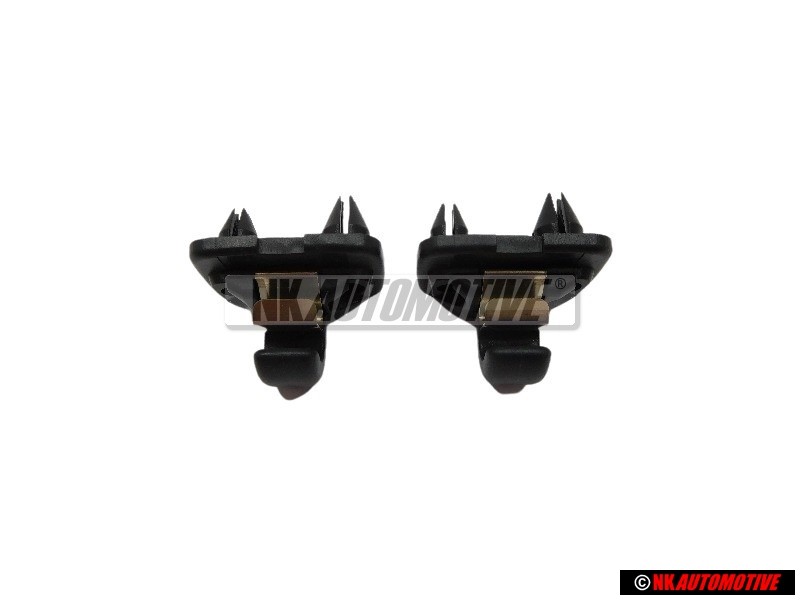 2x Audi Original Soporte P. Parasol Soul (Negro) - 8W0857562A 4PK