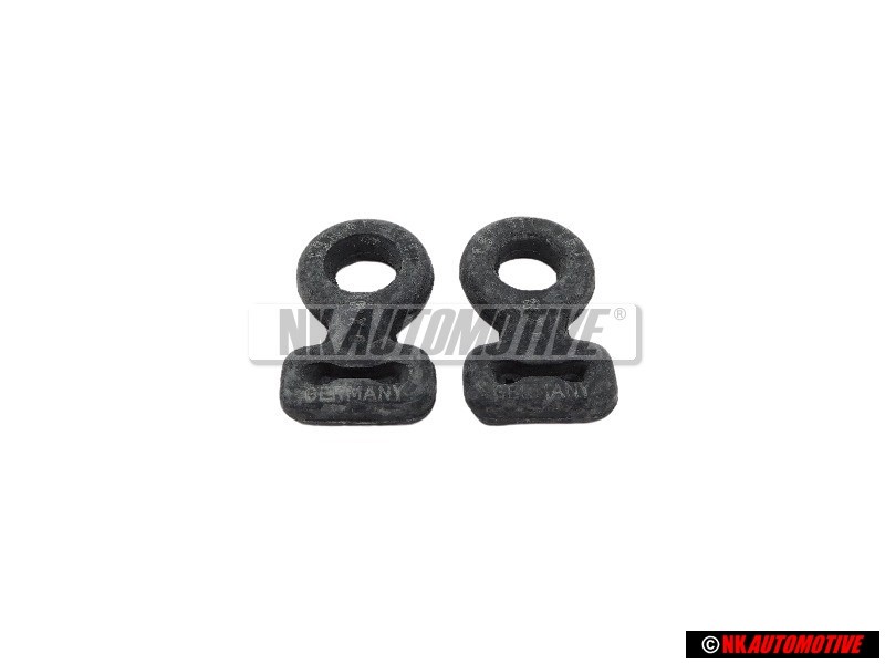 2x VW Original Soporte P. Latiguillo Freno - 191611751