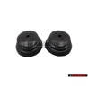 2x VW Original Fuelle Negro Satinado - 191857517 01C