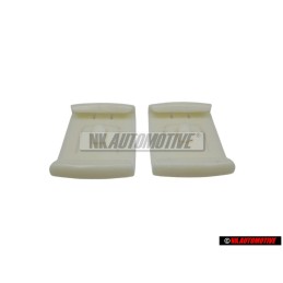 2x VW Original Pieza Deslizante - 191881213