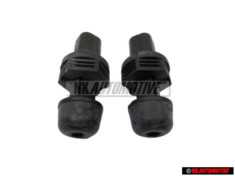 2x VW Original Tope Elastico, Ajustable - 6Q6827499C