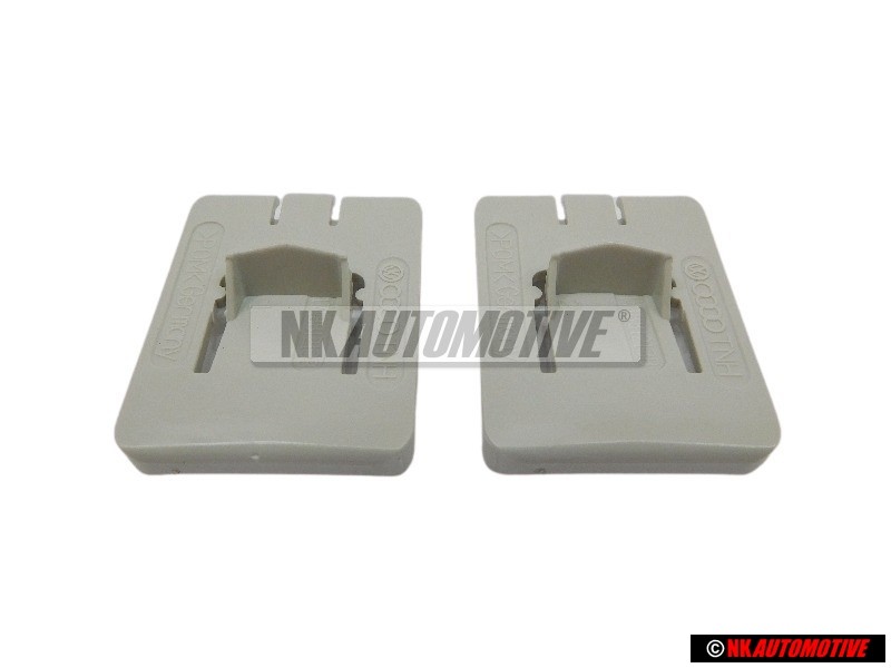 2x VW Original Pieza Deslizante - 171881213B