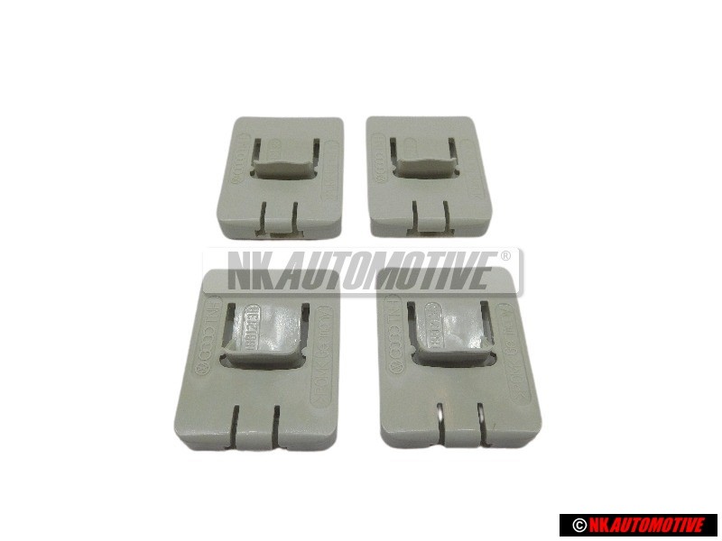 4x VW Original Pieza Deslizante - 171881213B