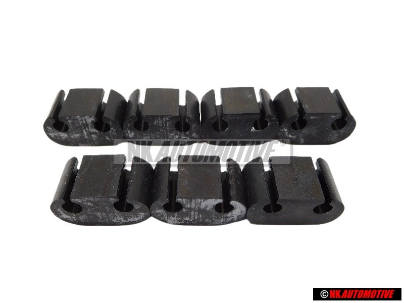 7x VW Original Tubo Flexible De Proteccion - 171611869