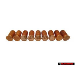 9x VW Original Tornillo De Soldar 'Unidad De Pedido 100' - N 90169301