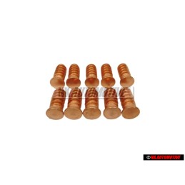 10x VW Original Espiga Soldadura 'Unidad Pedido 100' - N 90175701