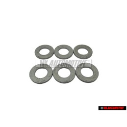 6x VW Original Arandela Base - N 01152527
