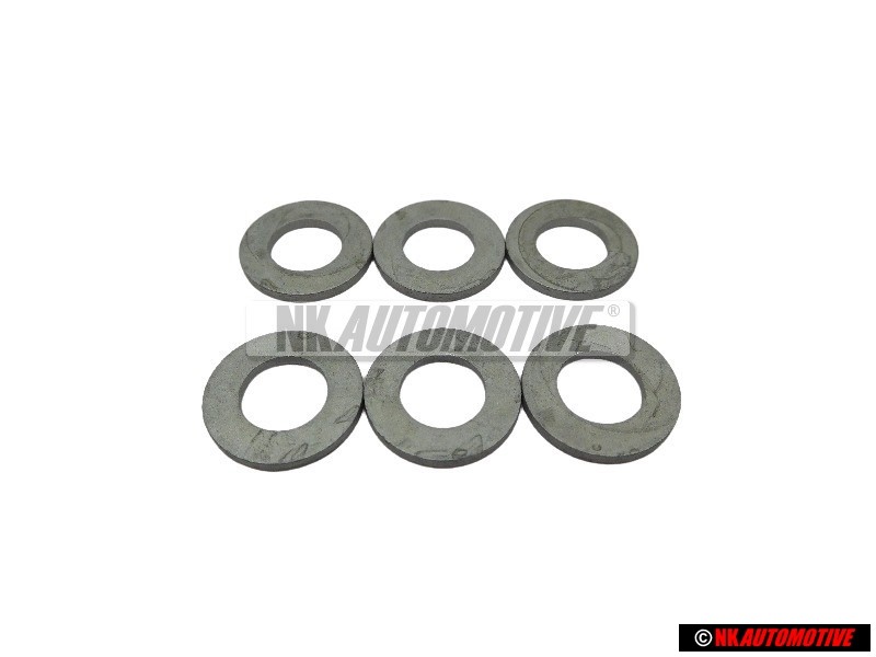 6x VW Original Arandela Base - N 01152527