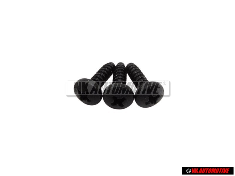 3x VW Original Tornillo Alomado P. 