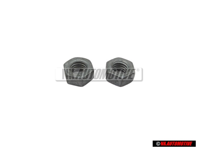 2x VW Original Tuerca Hexagonal - N 01100636