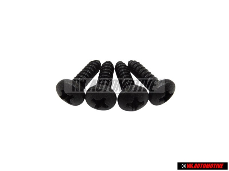 4x VW Original Tornillo Alomado P. 
