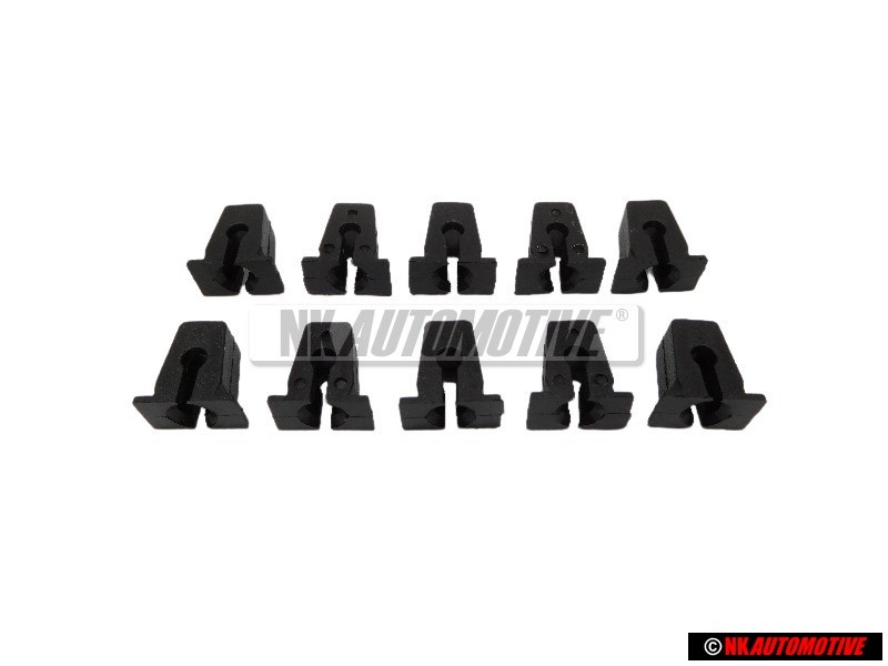 10x VW Original Tuerca Insercion - 811807577C