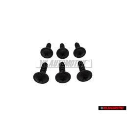 6x VW Original Tornillo Alomado P. 
