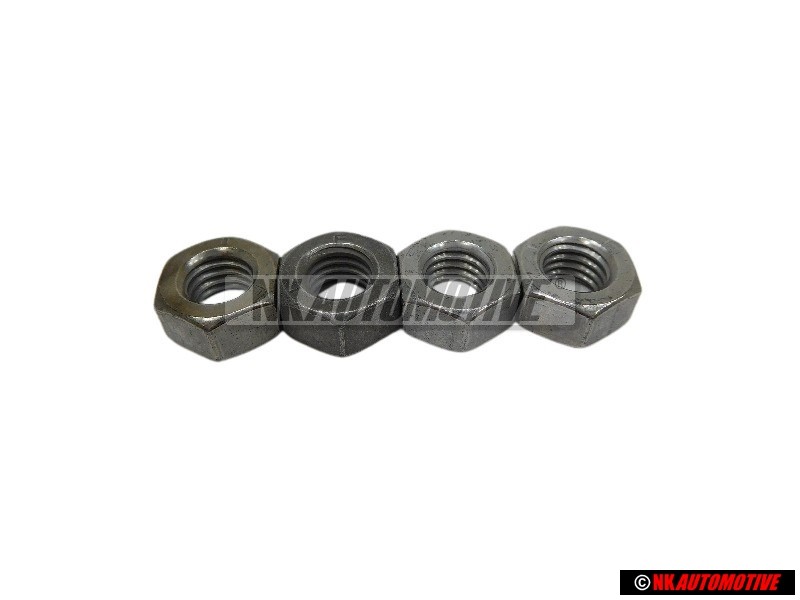 4x VW Original Tuerca Hexagonal - N 01100840