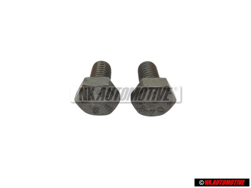 2x VW Original Tornillo Hexagonal - N 01021226
