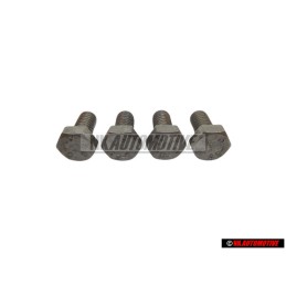 4x VW Original Tornillo Hexagonal - N 01021226