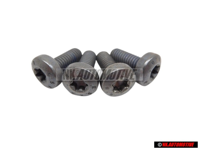 4x VW Original Tornillo Alomado - N 0141405