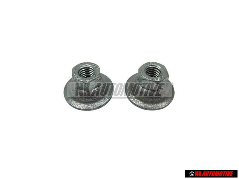 2x VW Original Tuerca Hexagonal - 357837270