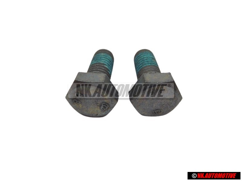2x VW Original Tornillo Hexagonal, Autoblocante - N 01024041