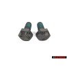 2x VW Original Tornillo Hexagonal, Autoblocante - N 01024041