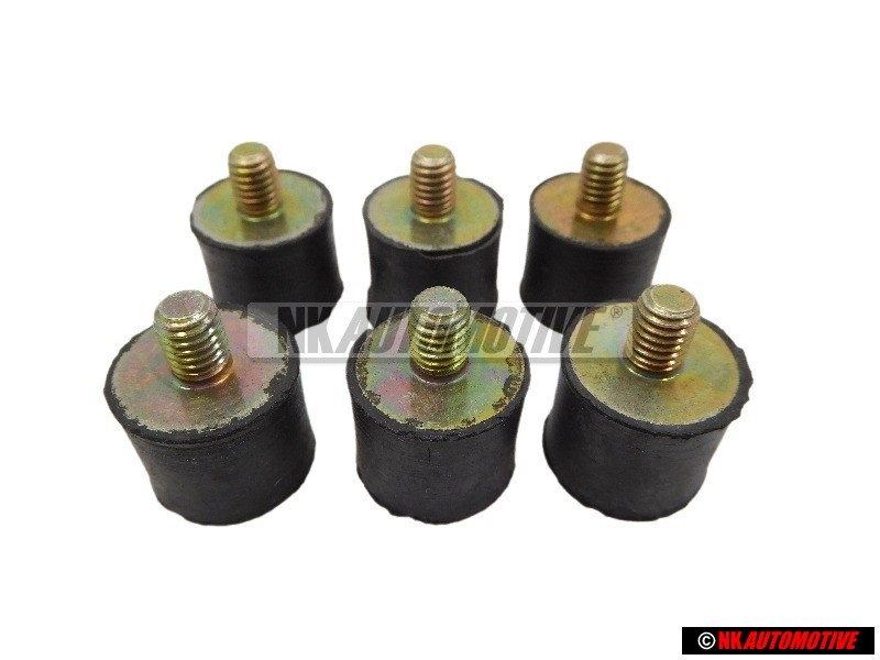 6x VW Original Goma De Amortiguacion - 535837417