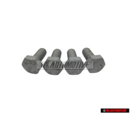4x VW Original Tornillo Hexagonal - N 01021527