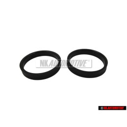 2x VW Original Base Negro Satinado - 357837595 01C