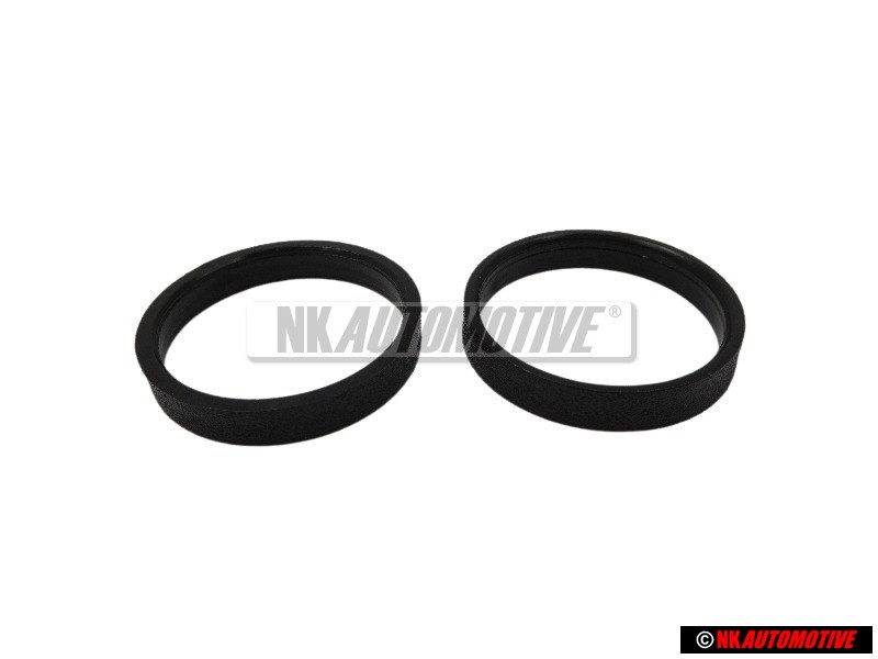 2x VW Original Base Negro Satinado - 357837595 01C