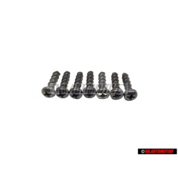 7x VW Original Tornillo Alomado - N 90130804