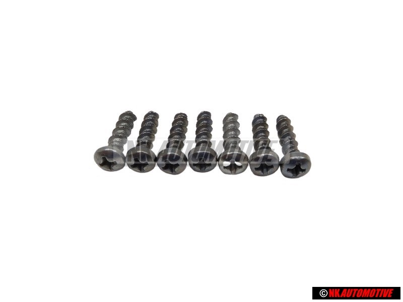 7x VW Original Tornillo Alomado - N 90130804
