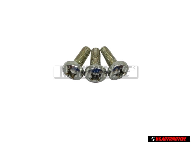 3x VW Original Tornillo Alomado - N 01414112