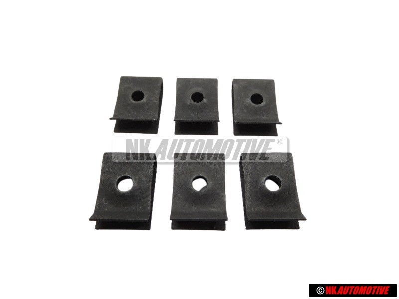 6x VW Original Tuerca Gatillo - N 90650101