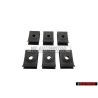 6x VW Original Tuerca Gatillo - N 90650101
