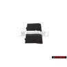 2x VW Original Tapa Protectora Negro Satinado - 357857621 01C