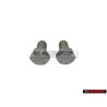 2x VW Original Tornillo Hexagonal - 3B0857799