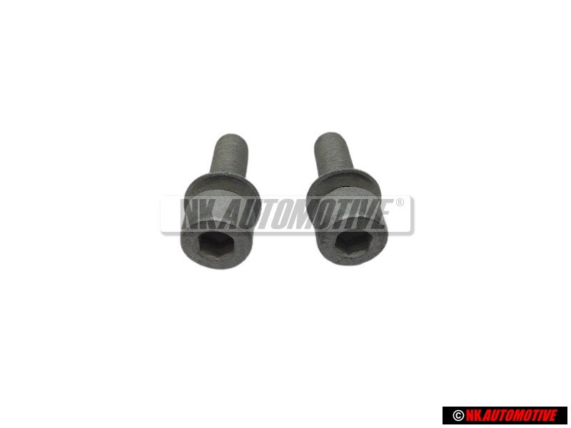 2x VW Original Tornillo Cilindrico Con Cabeza De Hexagono Interior - N 0903151