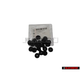 VW Original 1 Juego Botones De Cinturon De Seguridad - 321898847A 01C
