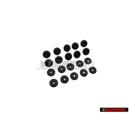 VW Original 1 Juego Botones De Cinturon De Seguridad - 321898847A 01C