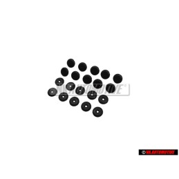 VW Original 1 Juego Botones De Cinturon De Seguridad - 321898847A 01C