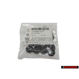 VW Original 1 Juego Botones De Cinturon De Seguridad - 321898847A 01C