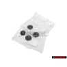 2x VW Original Boton Soul (Negro) - 443857847B 4PK