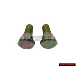2x VW Original Tornillo Hexagonal - 111857793E