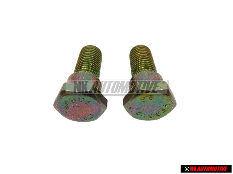 2x VW Original Tornillo Hexagonal - 111857793E