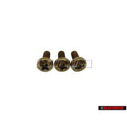 3x VW Original Tornillo Alomado - N 0141233