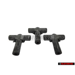 3x VW Original Pieza En T - 447711758