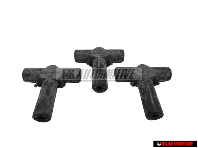 3x VW Original Pieza En T - 447711758