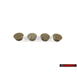 4x VW Original Tapon Beige Claro - 535867842B 4YV