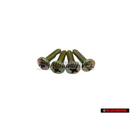 4x VW Original Tornillo Alomado P. 
